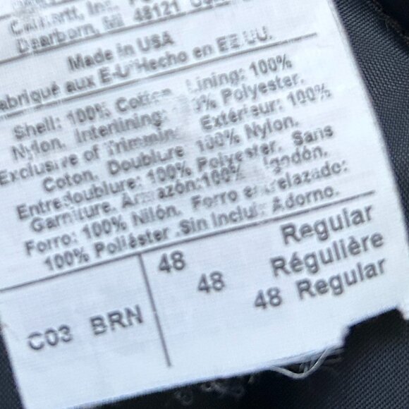 Carhartt Arctic Jacket - Insulated -  48 - Picture 9 of 9